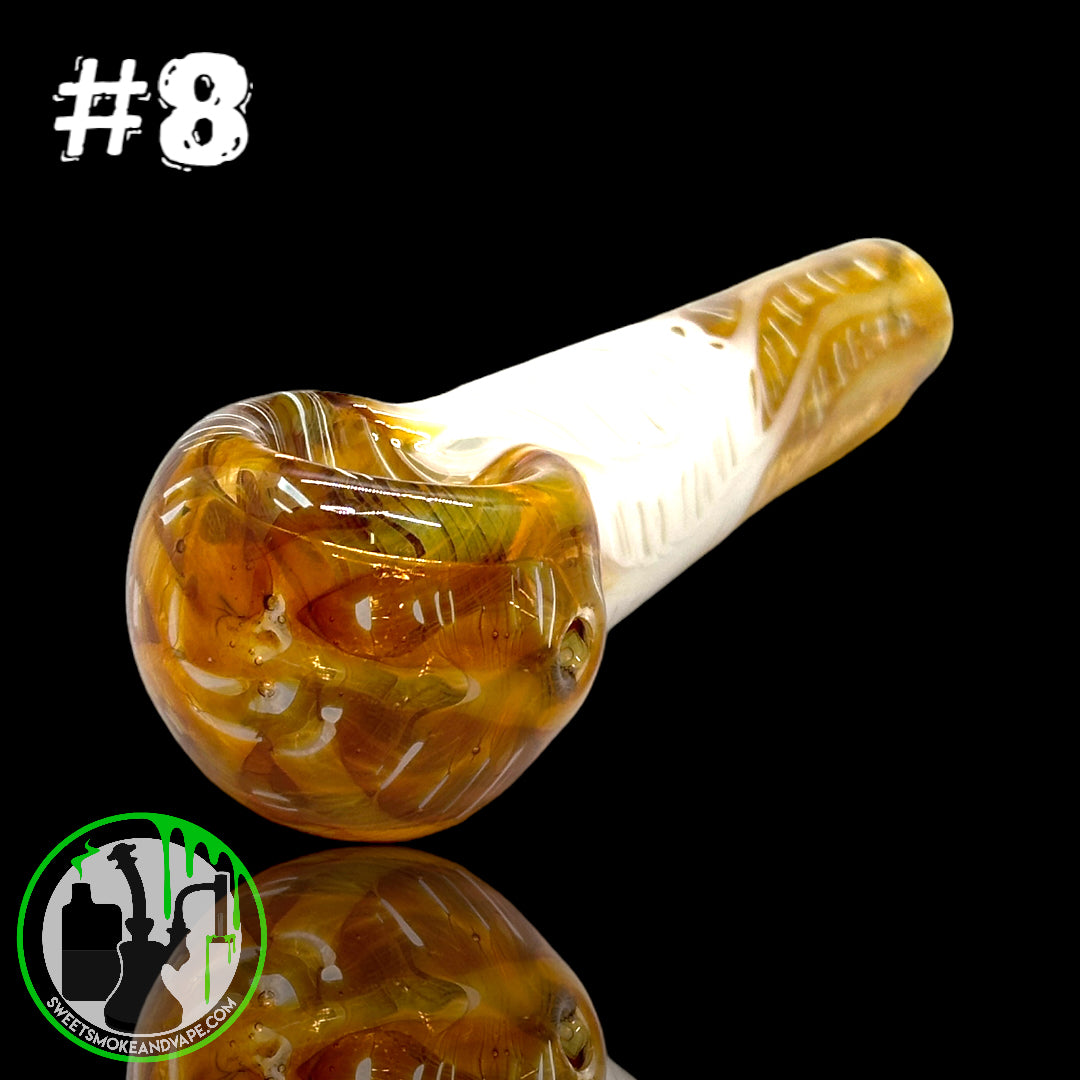 Daniel's Glass Art - German Glass Thick Hand Pipe (Small) #8