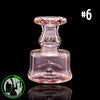 Evol Glass - Puffco Dry Attachment - #6 - Transparent Pink