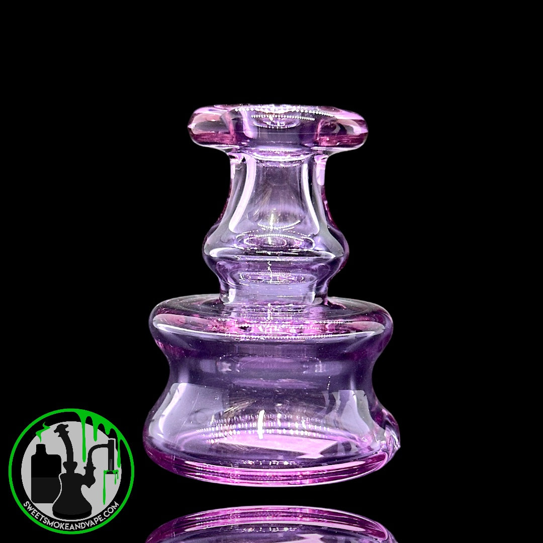 Evol Glass - Puffco Dry Attachment - Transparent Purple