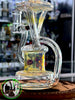 Uzzi Glass - Fumed Floating Recycler Rig #7