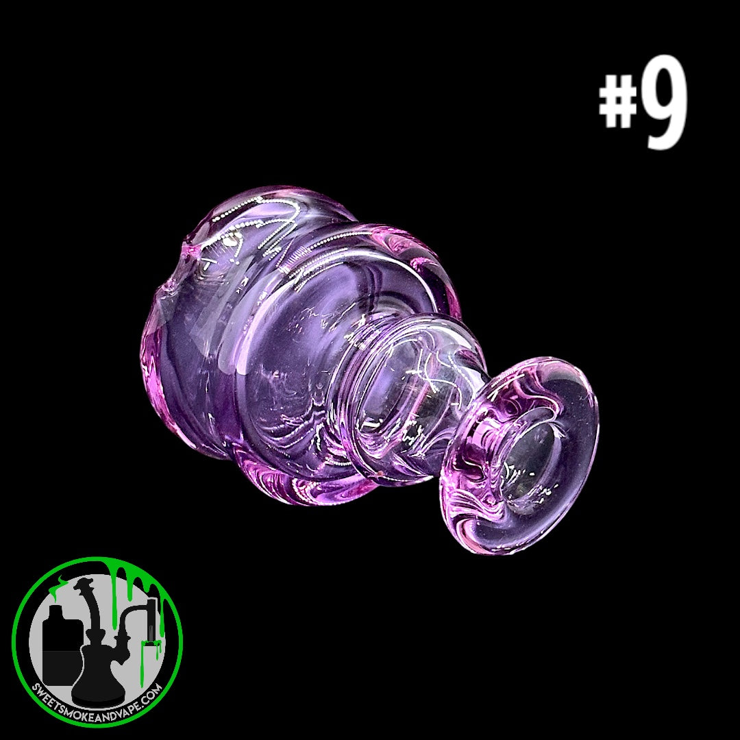 Evol Glass - Puffco Dry Attachment - #9 - Transparent Purple