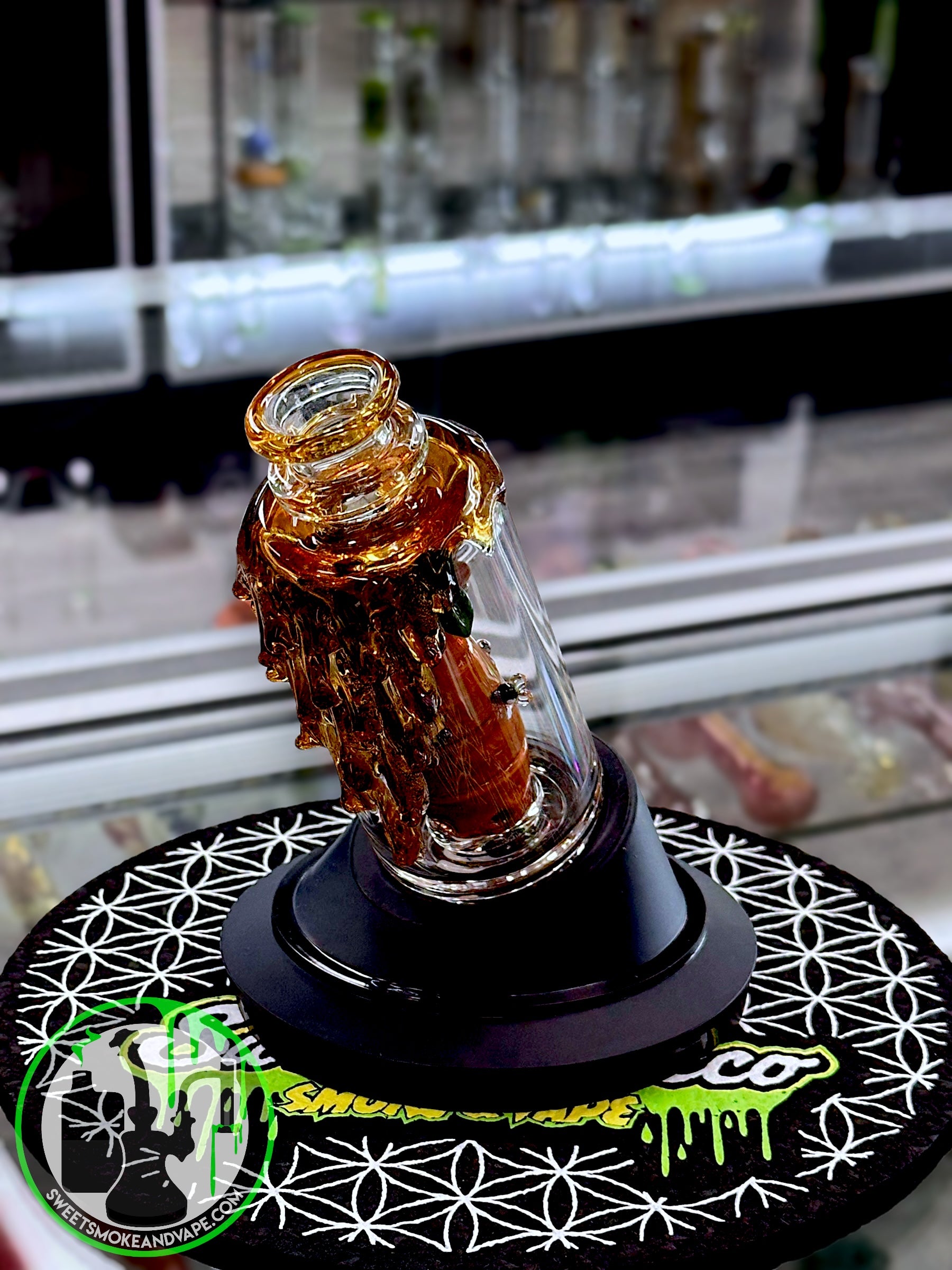 Empire Glass Works - “Save The Bees” Puffco Attachment