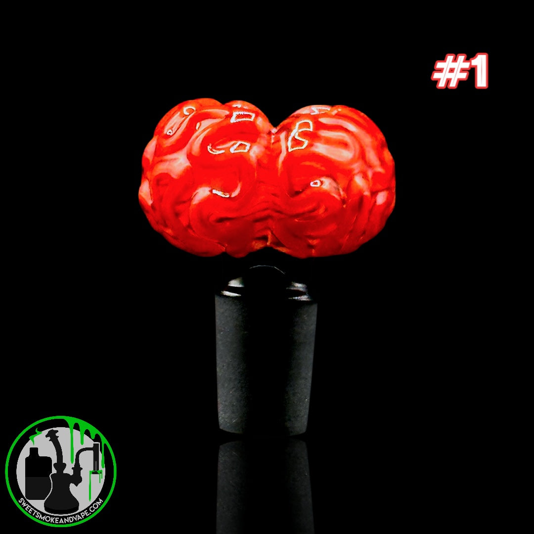 Algae - Bowl #1 - Sculpted Brain 14mm