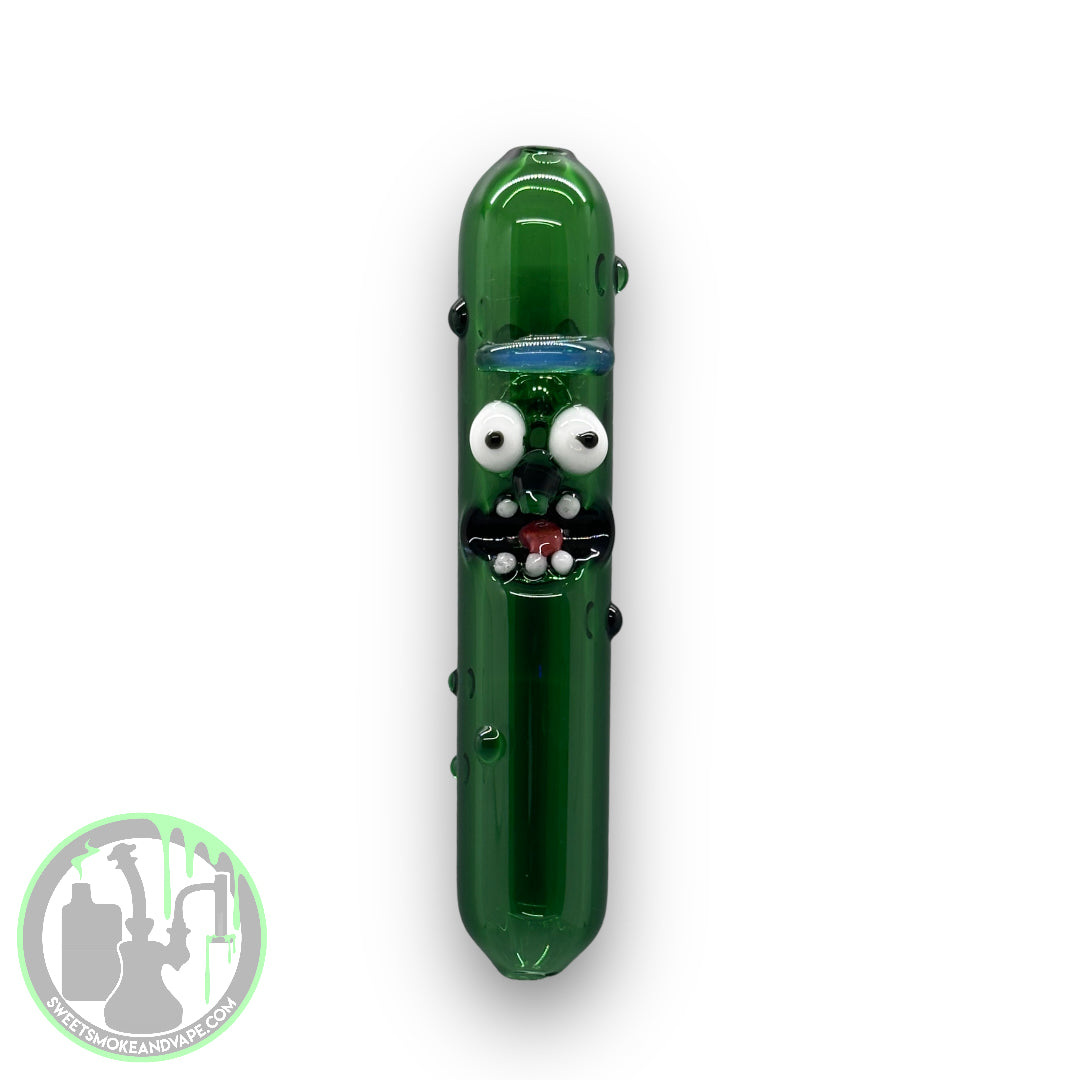 Daniel's Glass Art - Pickle Rick Dry Pipe