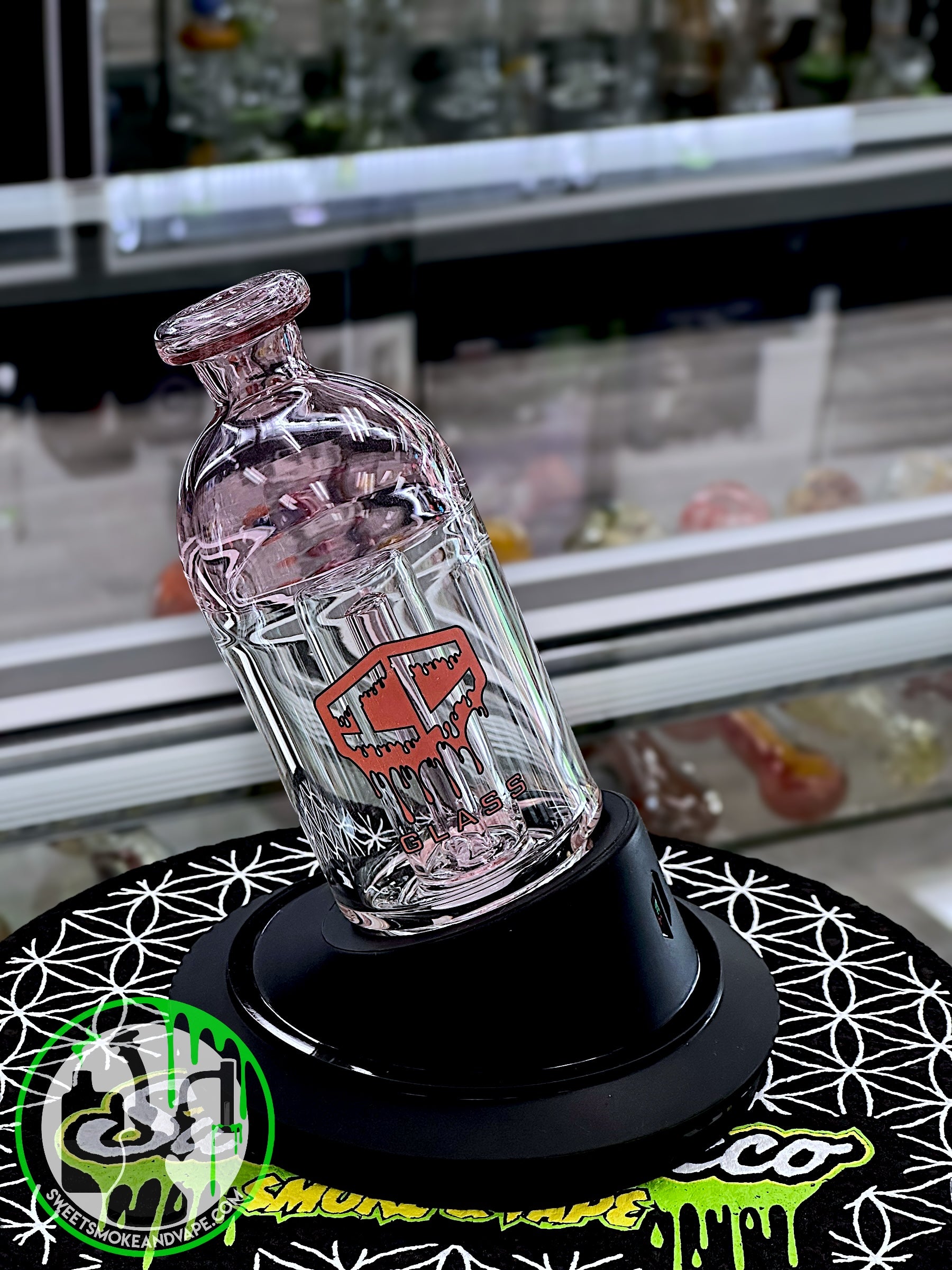 IC Glass - Pink Puffco Attachment