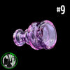 Evol Glass - Puffco Dry Attachment - #9 - Transparent Purple