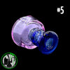 Evol Glass - Puffco Dry Attachment - #5 - Transparent Blue/Purple