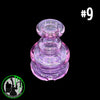 Evol Glass - Puffco Dry Attachment - #9 - Transparent Purple