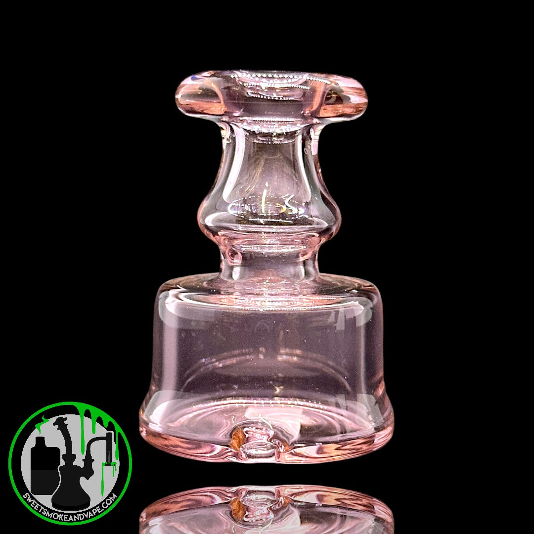 Evol Glass - Puffco Dry Attachment - Transparent Pink