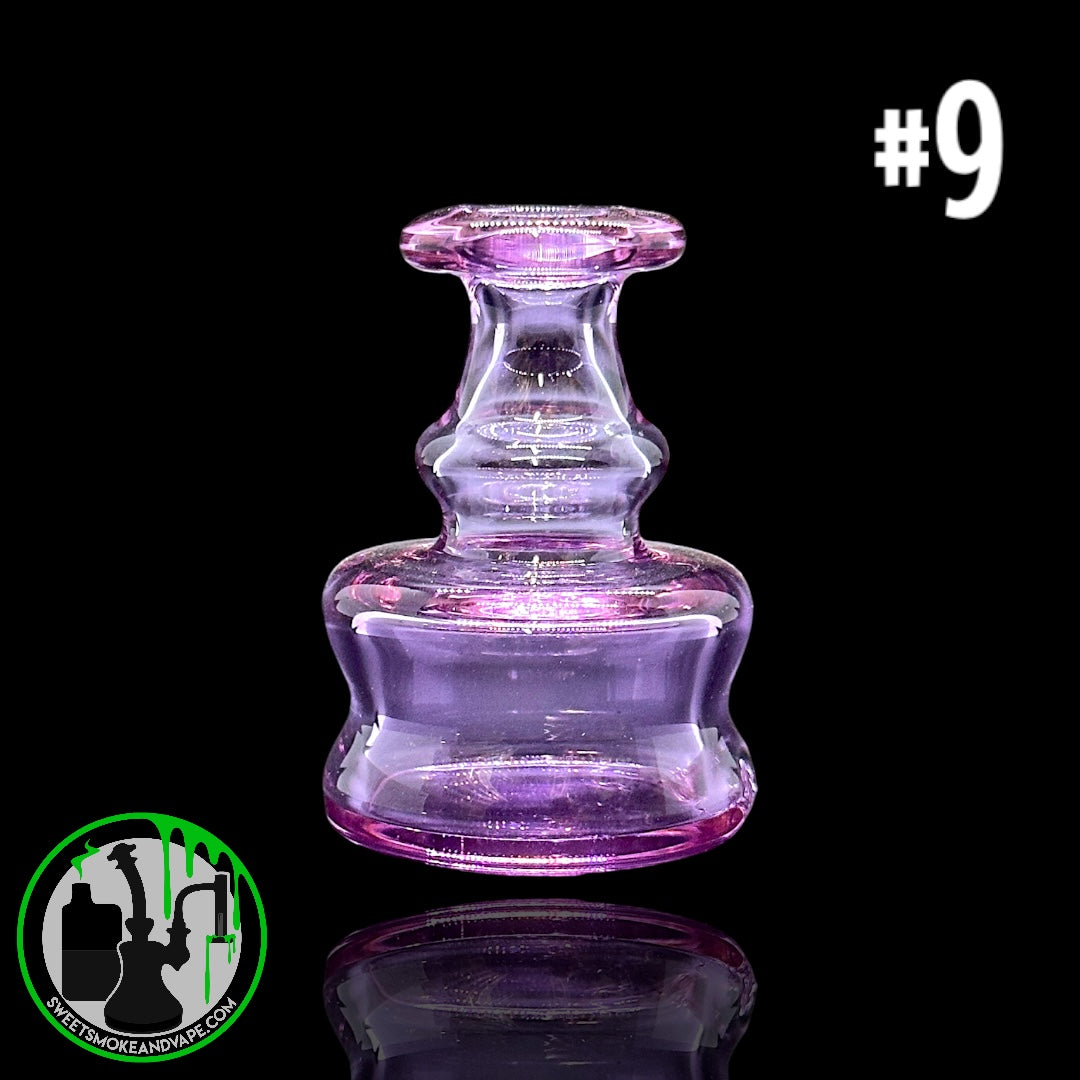 Evol Glass - Puffco Dry Attachment - #9 - Transparent Purple