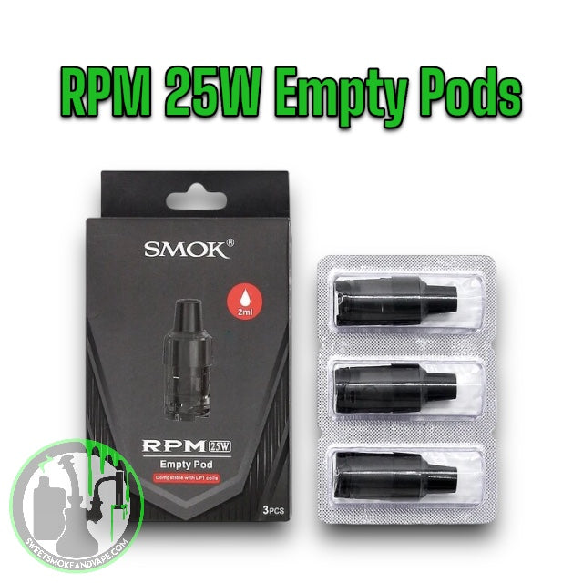 Smok RPM 25W Empty Pods 3-Pack