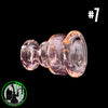 Evol Glass - Puffco Dry Attachment - #7 - Transparent Pink