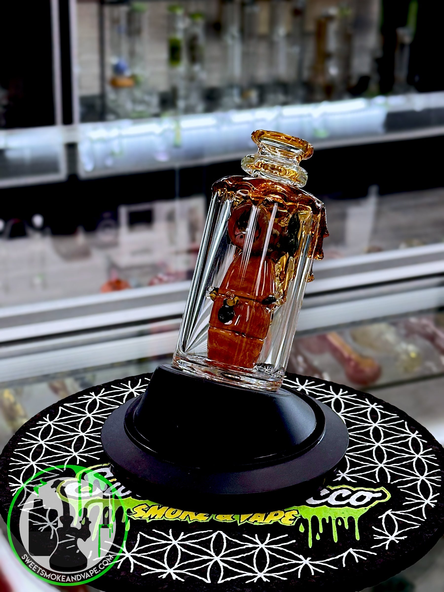 Empire Glass Works - “Save The Bees” Puffco Attachment