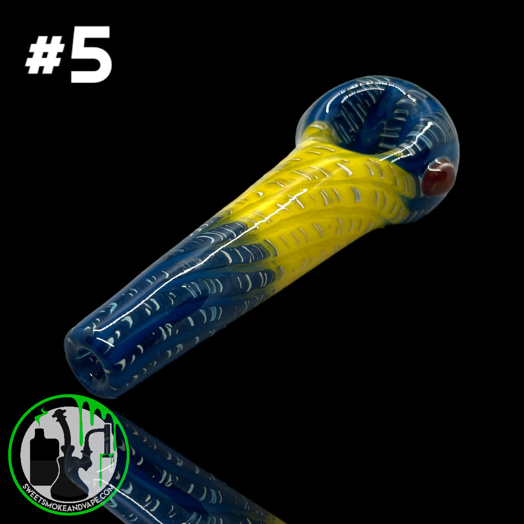 Daniel's Glass Art - German Glass Thick Hand Pipe #5