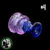 Evol Glass - Puffco Dry Attachment - #4 - Transparent Blue/ Purple