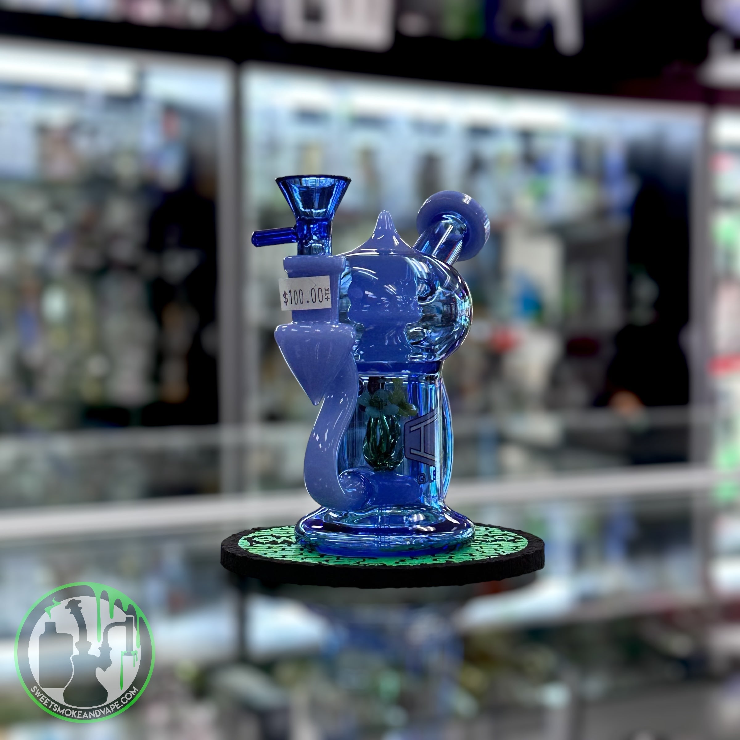 IC Glass Flower Rig #1 - 14mm