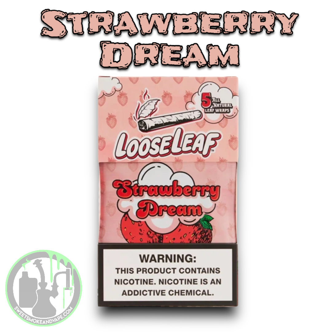 Loose Leaf - All Natural Tobacco Leaf Wraps - Full Box(40-Pack)