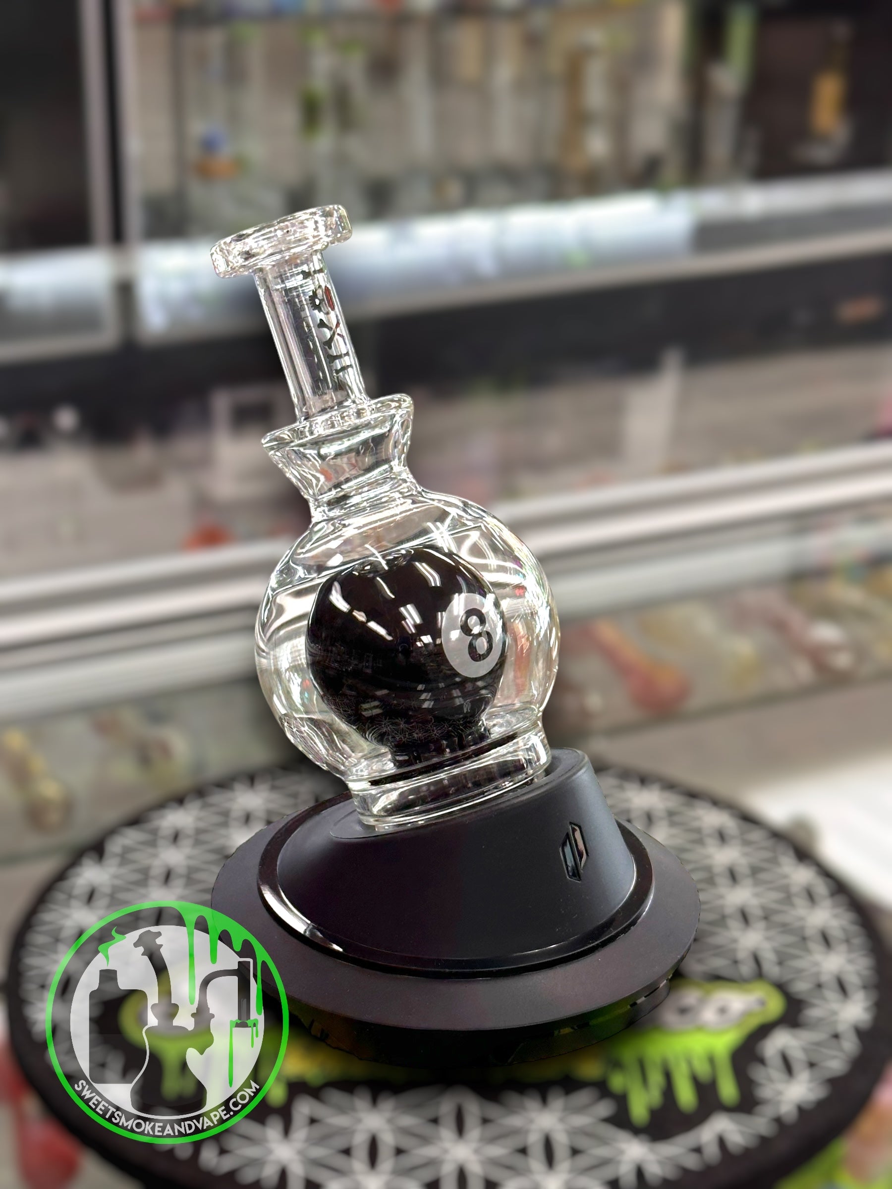 Toxic Glass - 8 Ball Puffco Attachment