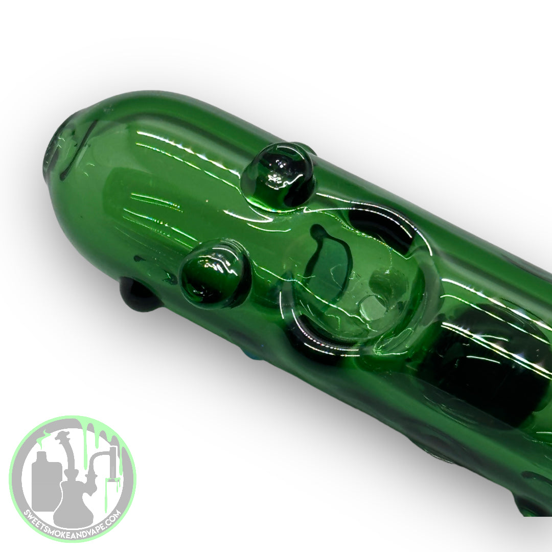 Daniel's Glass Art - Pickle Rick Dry Pipe