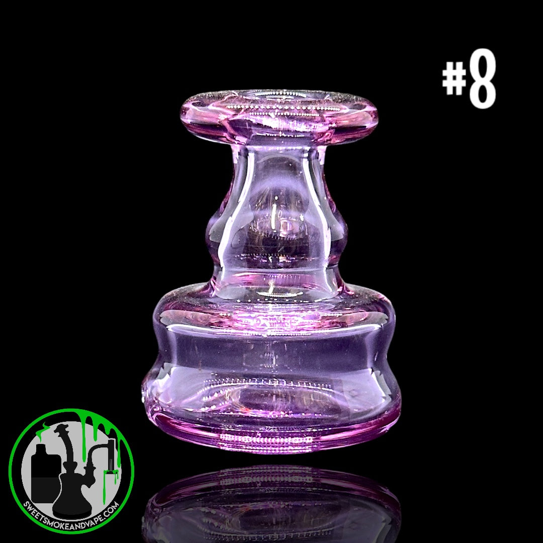 Evol Glass - Puffco Dry Attachment - #8 - Transparent Purple