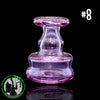 Evol Glass - Puffco Dry Attachment - #8 - Transparent Purple