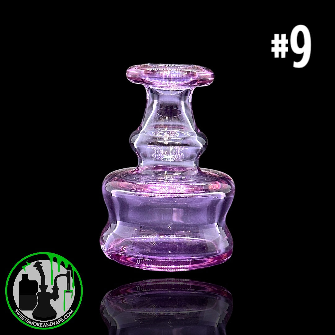 Evol Glass - Puffco Dry Attachment - #9 - Transparent Purple