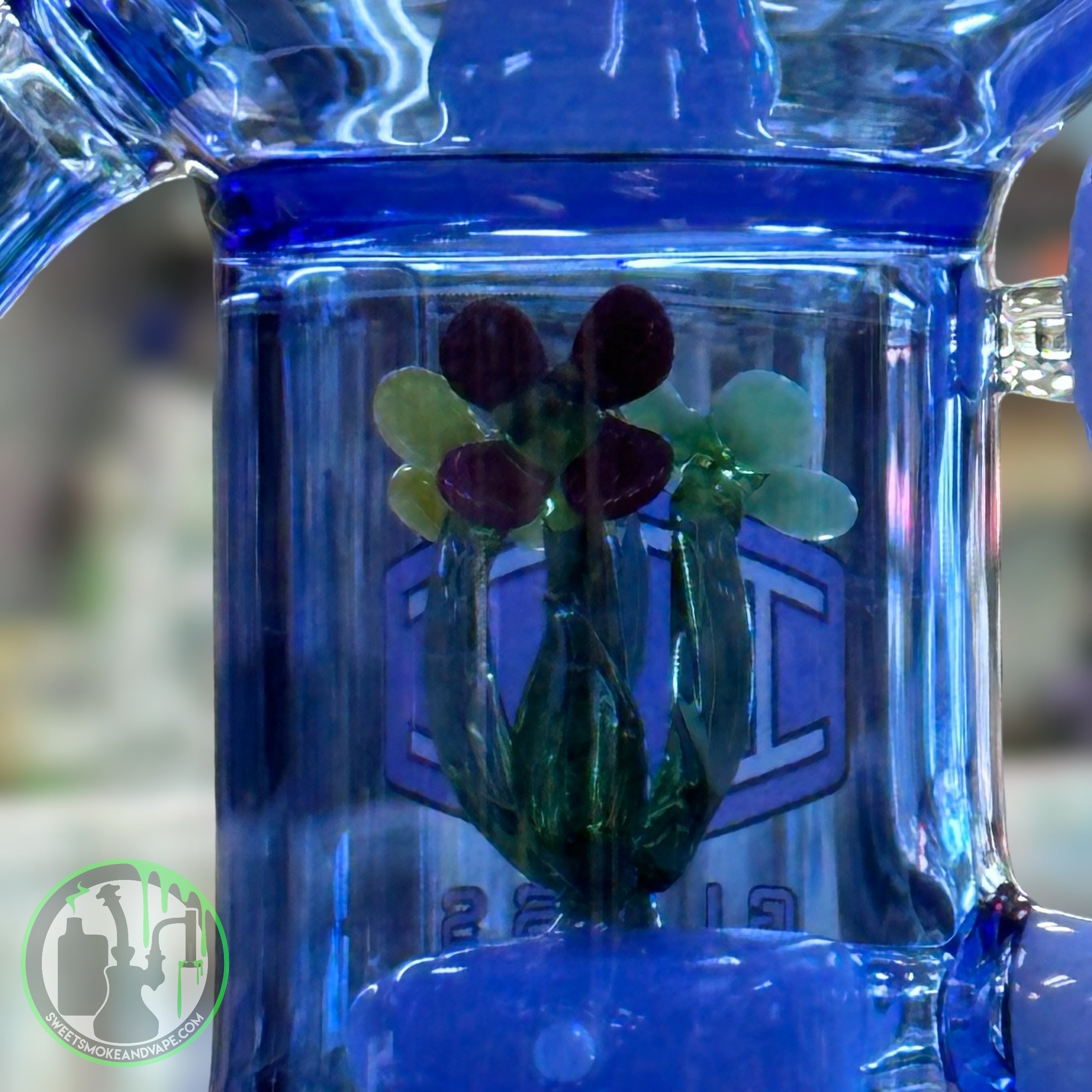 IC Glass Flower Rig #1 - 14mm