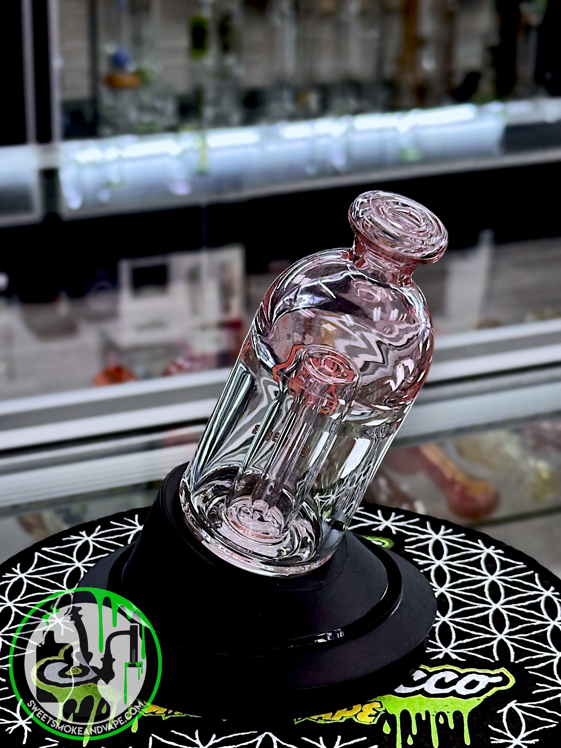 IC Glass - Pink Puffco Attachment