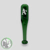 Daniel's Glass Art - Baseball Bat Dry Pipe (Oakland Athletics)