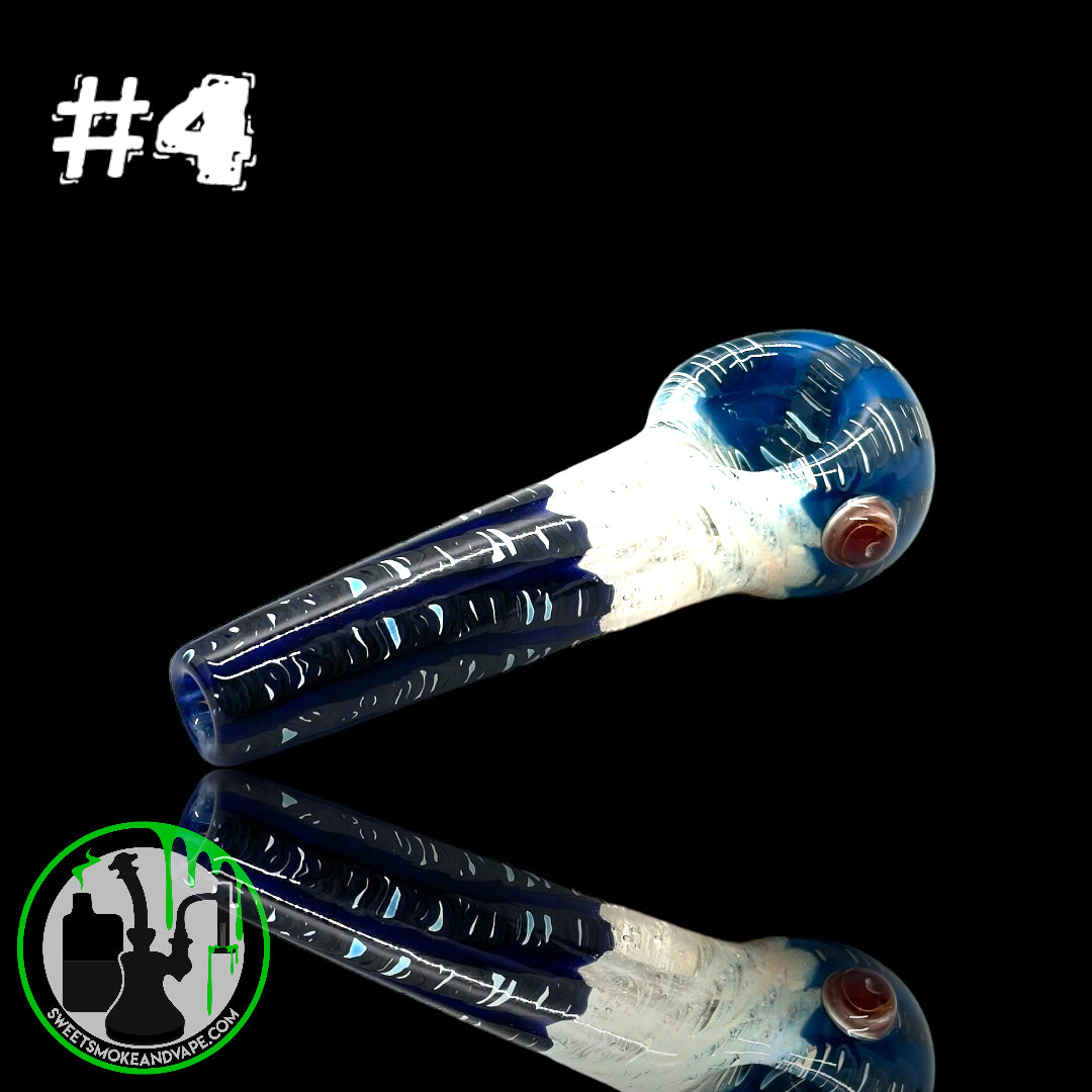 Daniel's Glass Art - German Glass Thick Hand Pipe (Small) #4