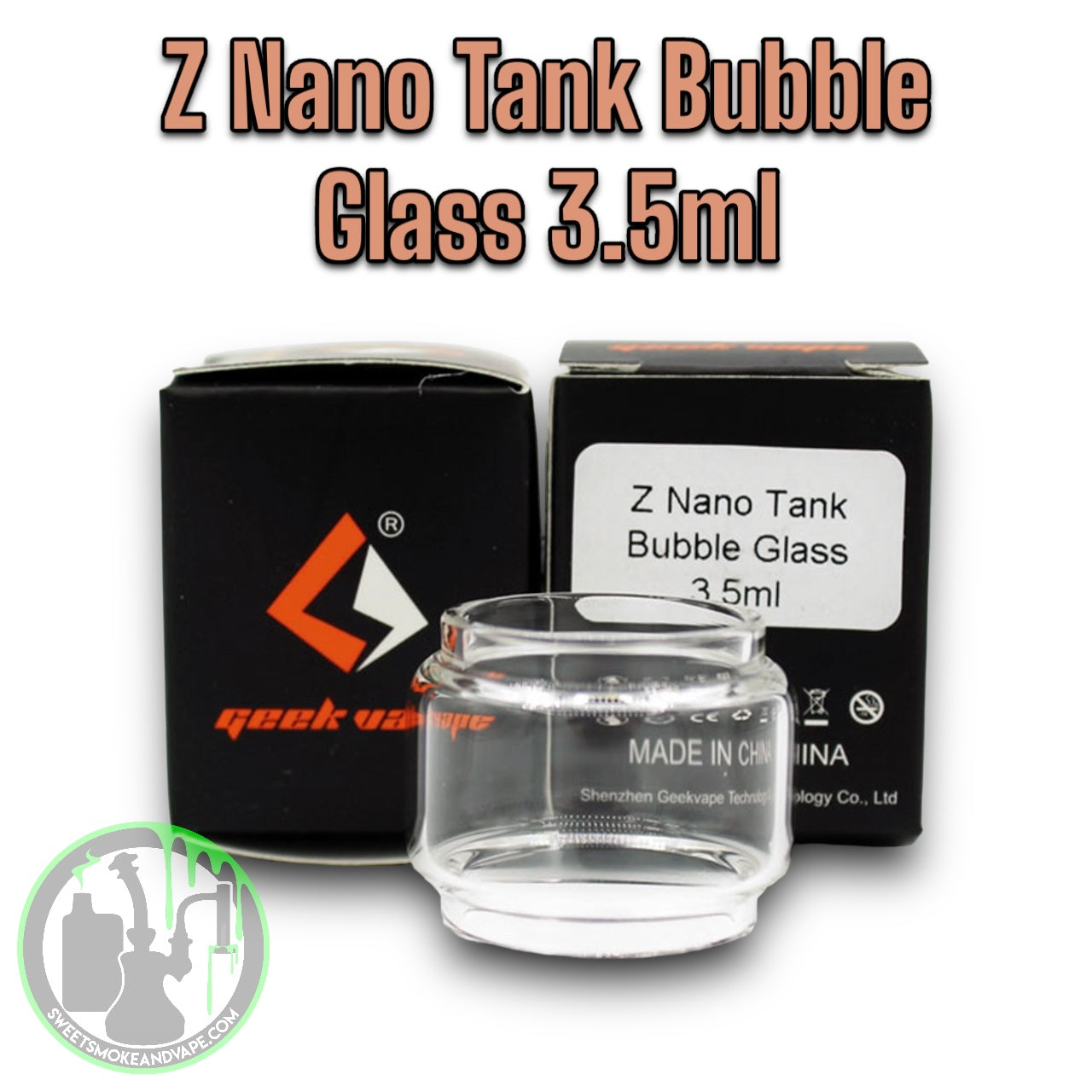 Geek Vape - Z Nano Tank Bubble Glass 3.5