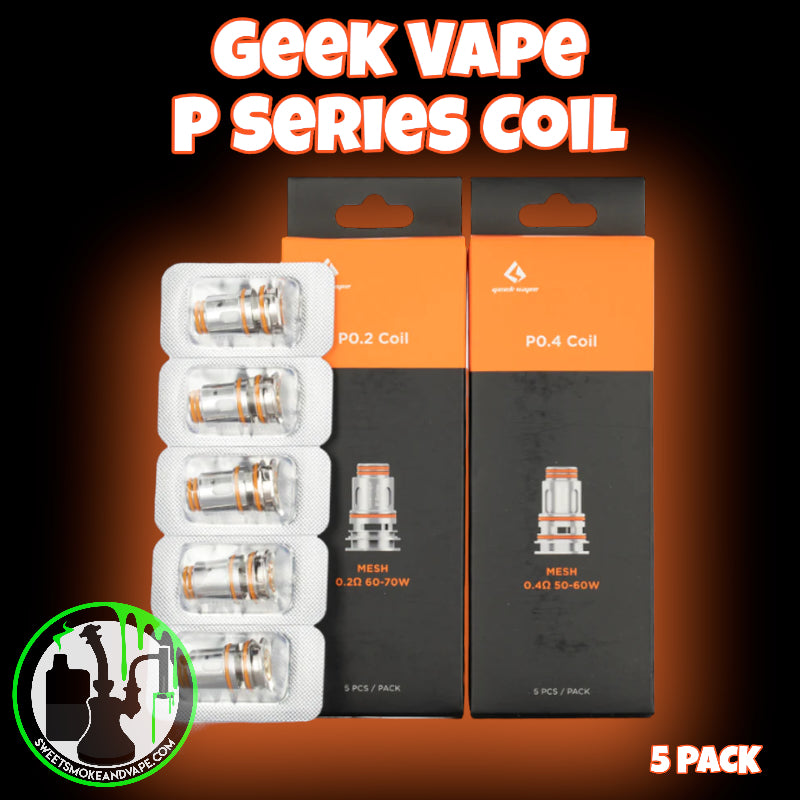 Geek Vape P Series Coils 5-Pack