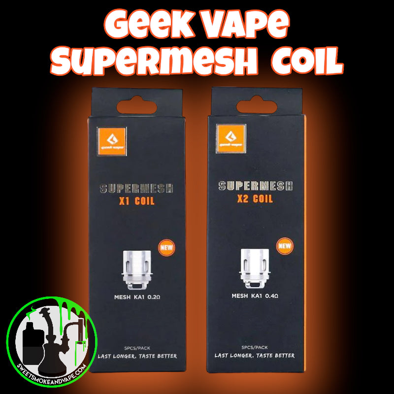 Geek Vape SuperMesh Coils 5-Pack