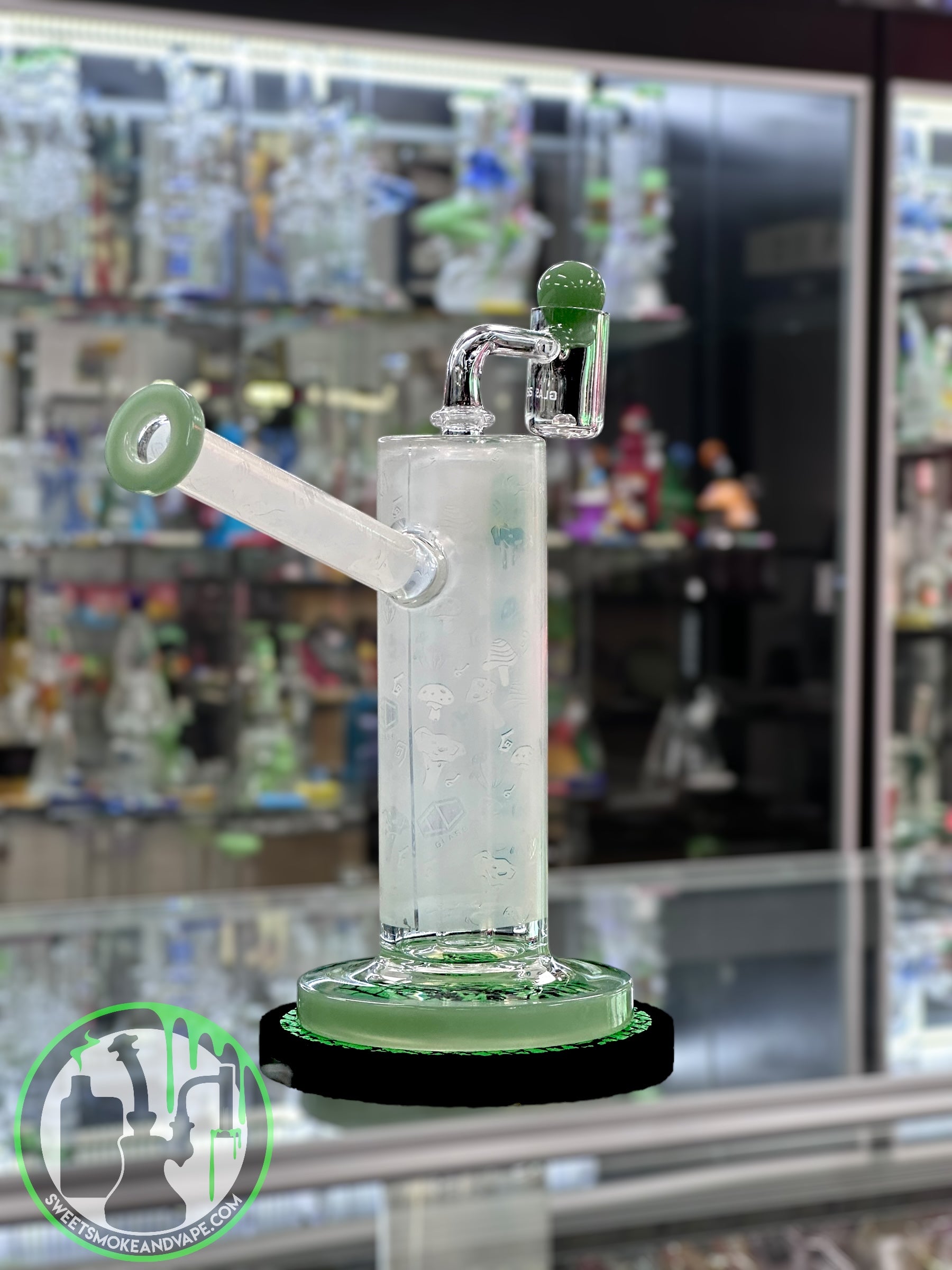 IC Glass - Meta Morph 12" Enhanced Color Changing Pattern Rig - Green