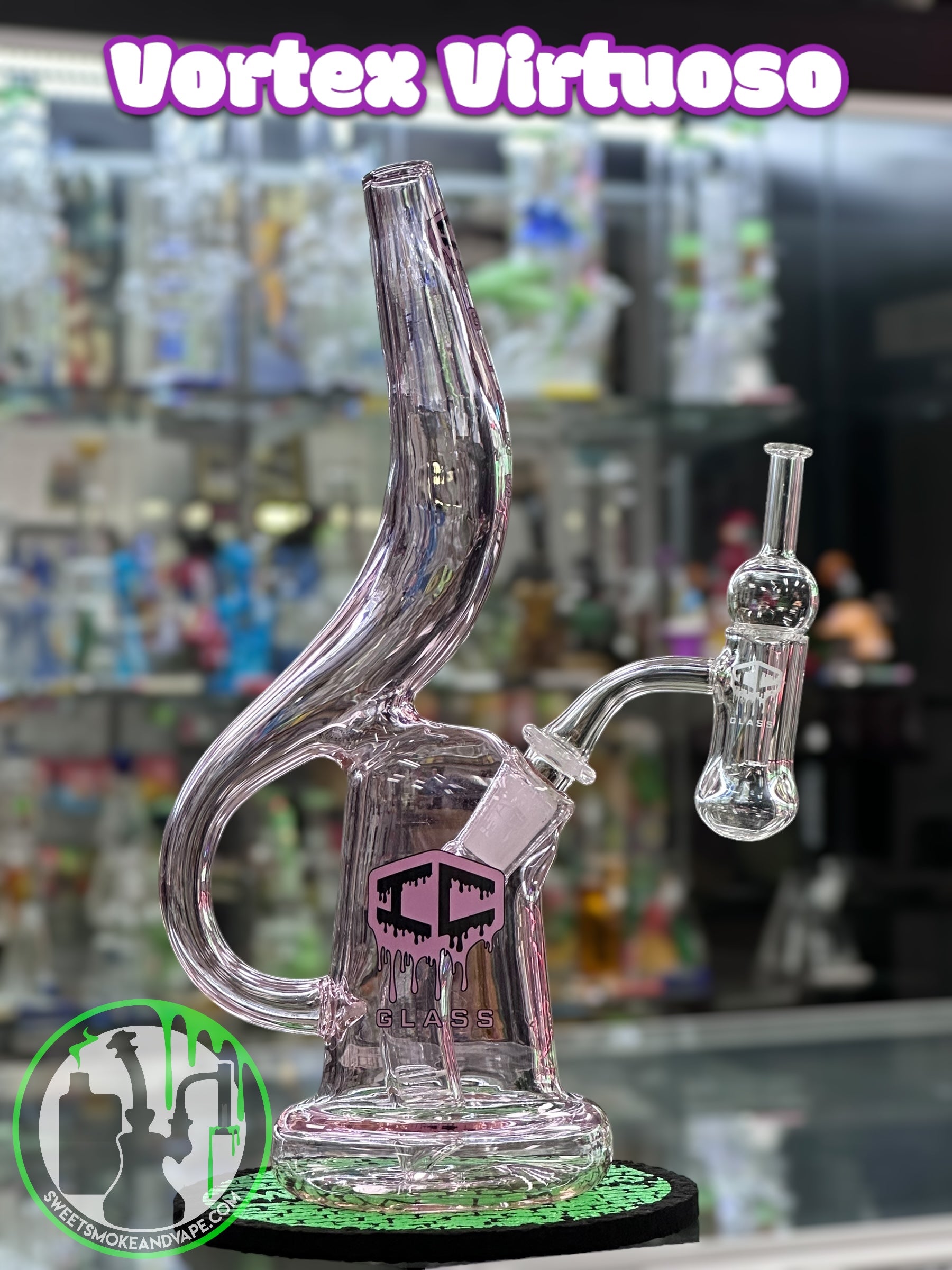 IC Glass - Vortex Virtuoso - Pink