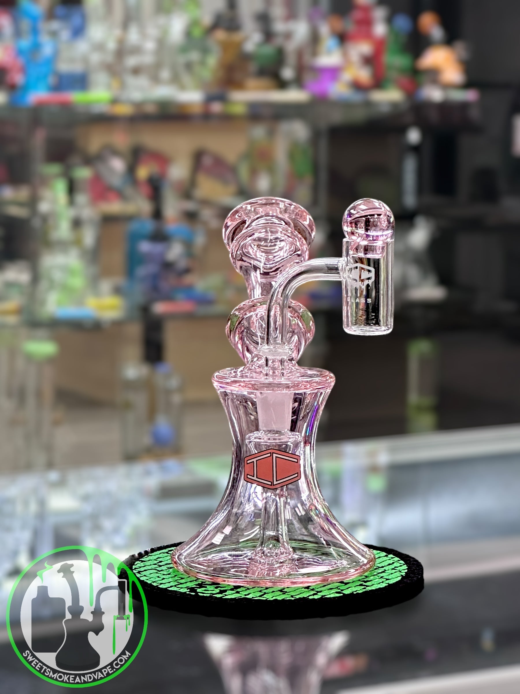 IC Glass - Flowing Fantasy - Pink