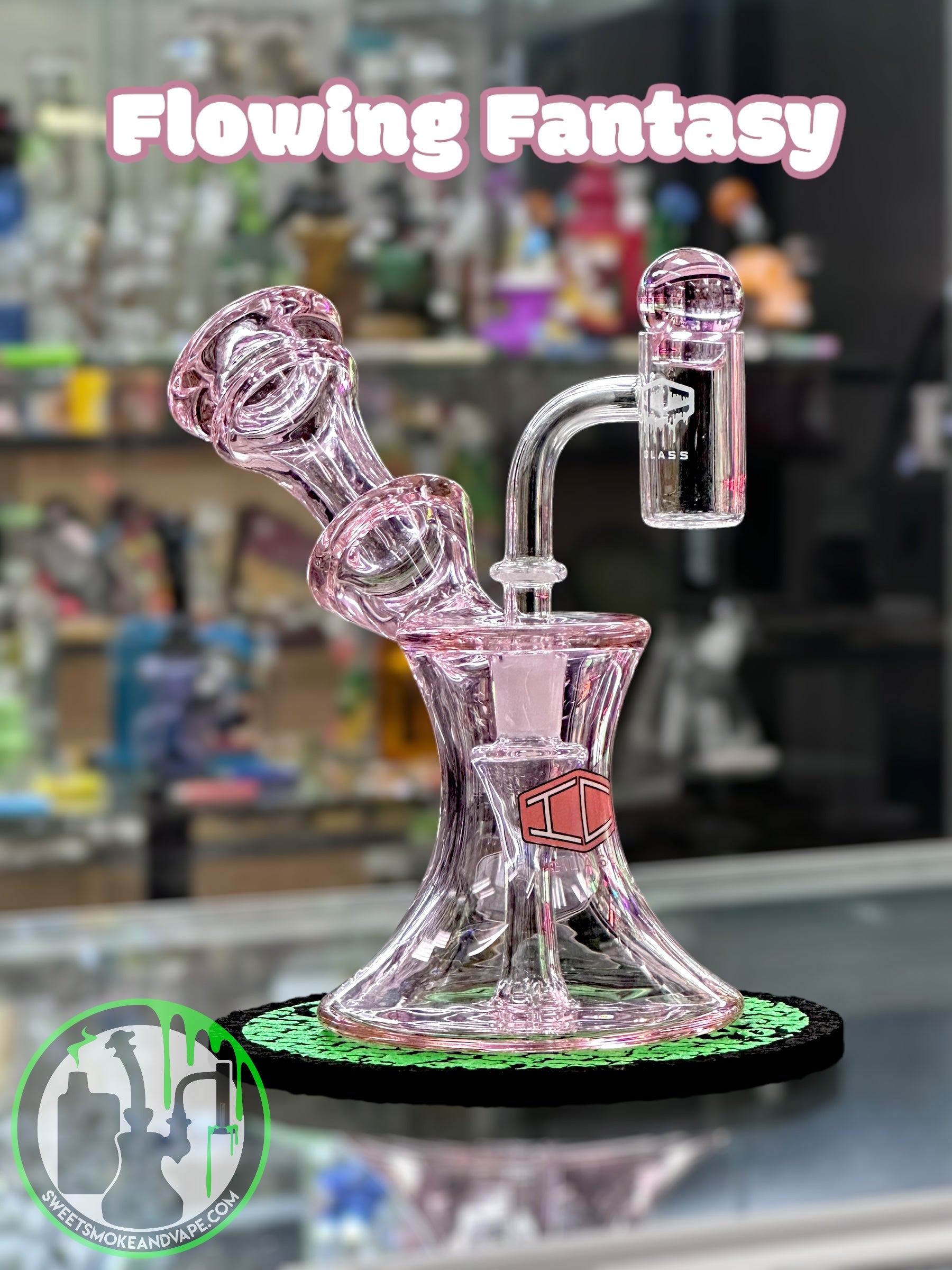 IC Glass - Flowing Fantasy - Pink