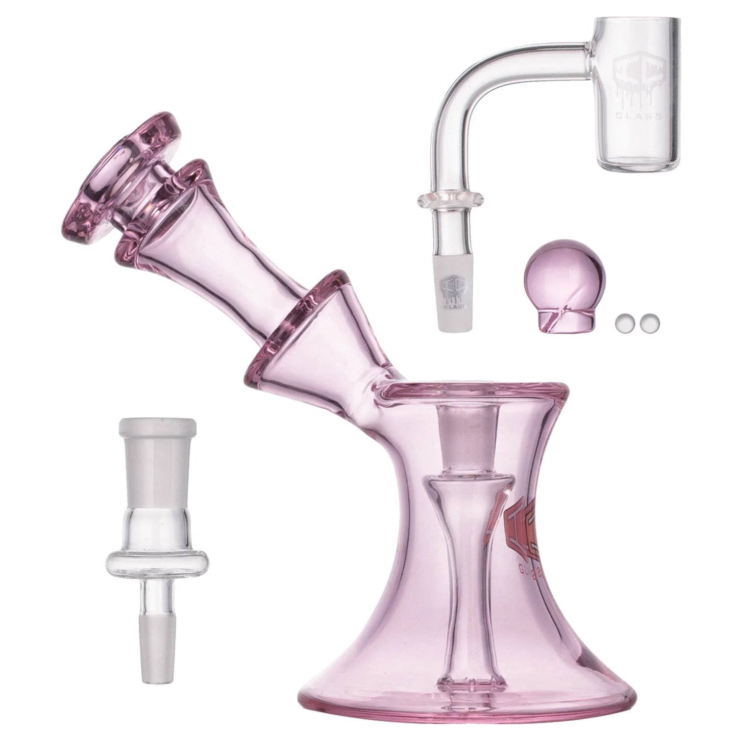 IC Glass - Flowing Fantasy - Pink