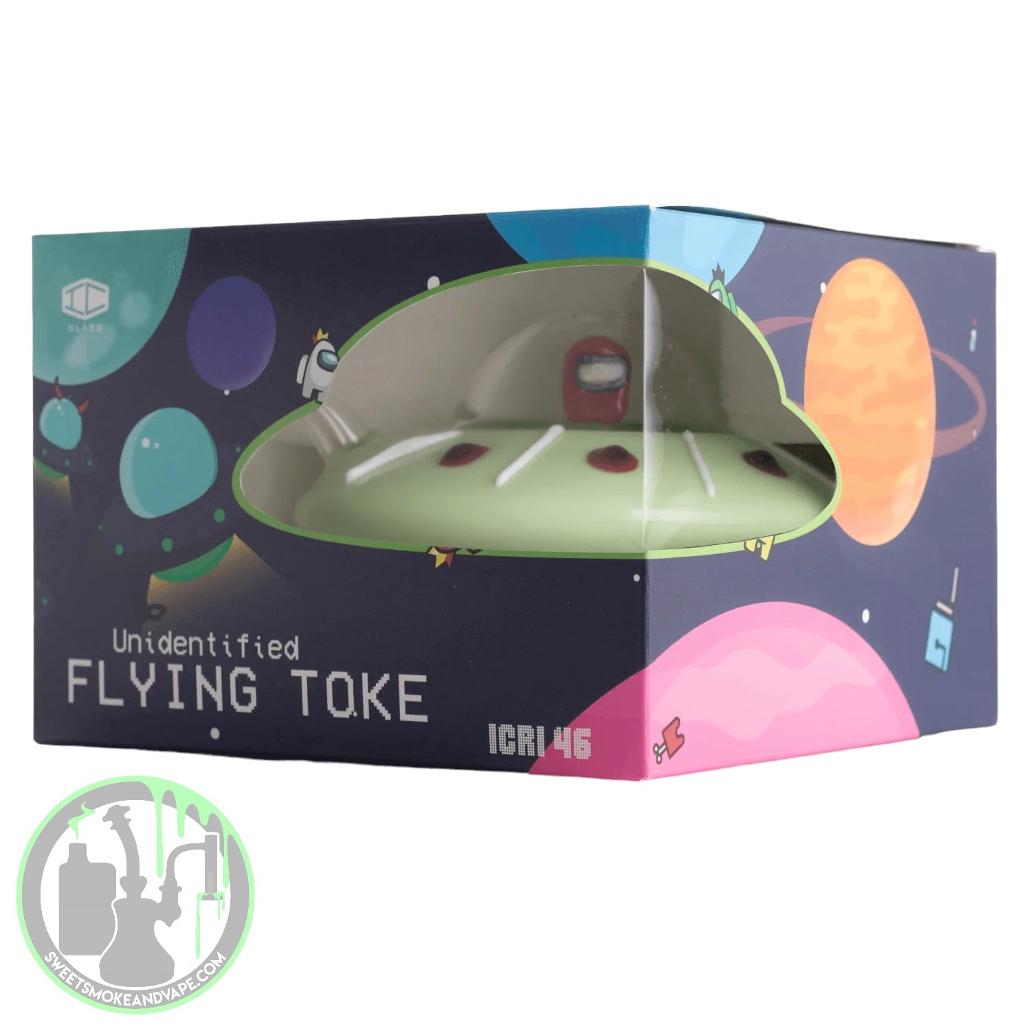 IC Glass - Unidentified Flying Toke Dab Rig