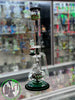 IC Glass - Straight Shooter Recycler Green & Black