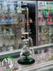 IC Glass - Straight Shooter Recycler Green & Black