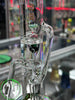 IC Glass - Straight Shooter Recycler Green & Black