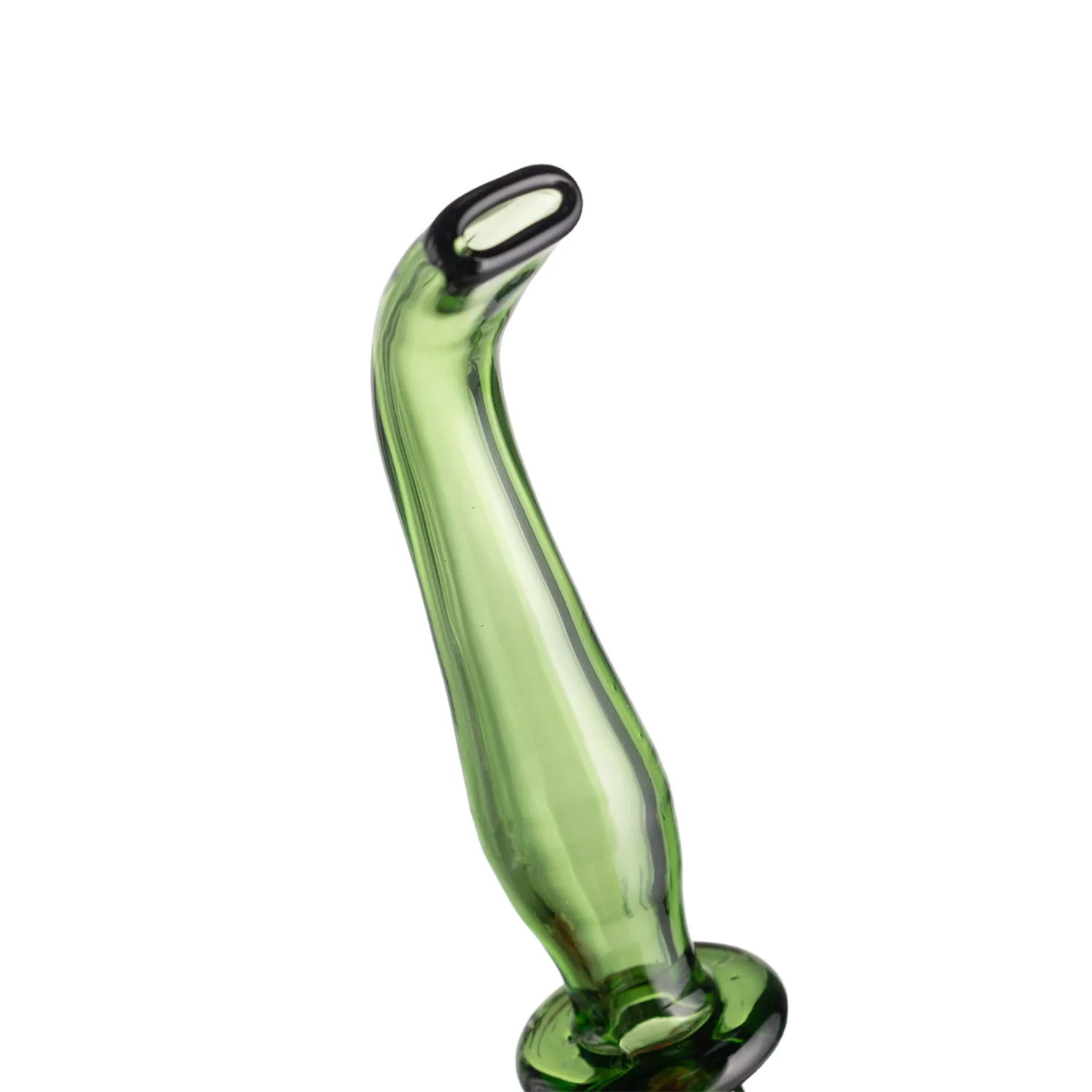 IC Glass - Cannabique Bubbler - Green Wig Wag