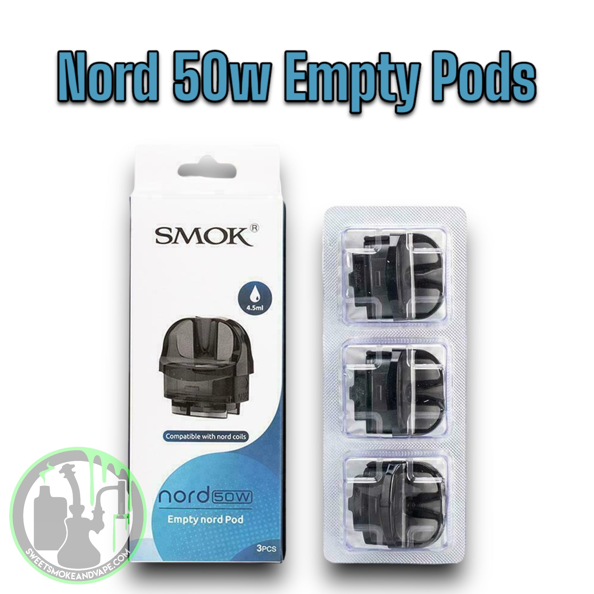 Smok Nord 50w Empty Pods