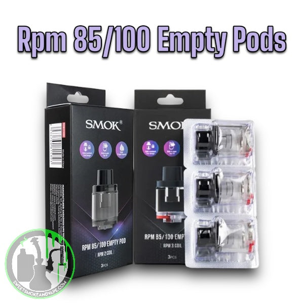 Smok RPM 85/100 Empty Pods 3 Pack