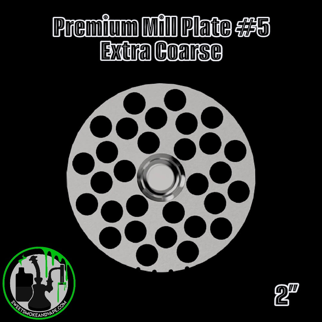 Flower Mill - Next Gen Premium 2” Mill Plates