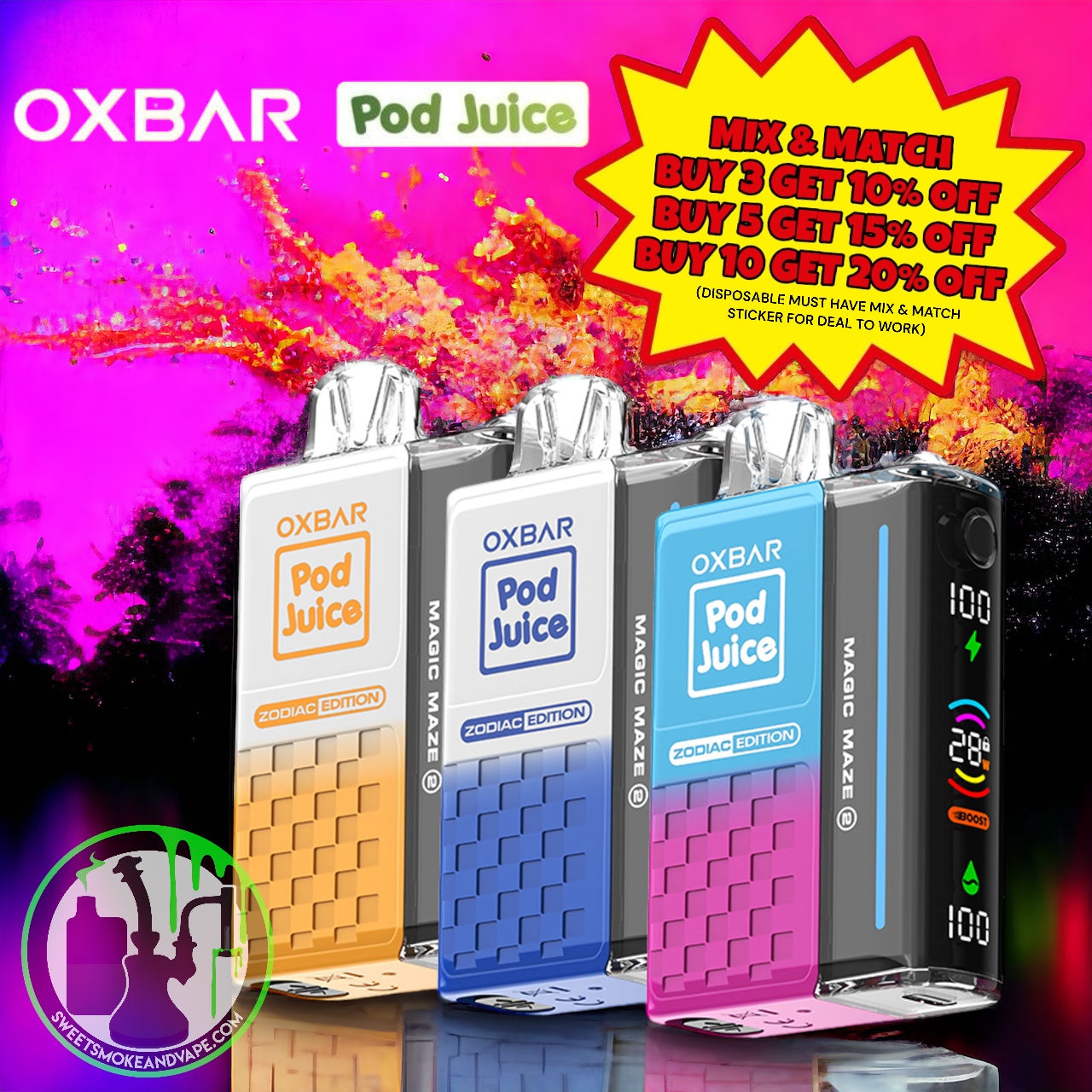 Pod Juice - OX Bar Magic Maze2 Disposable 30000 Puffs