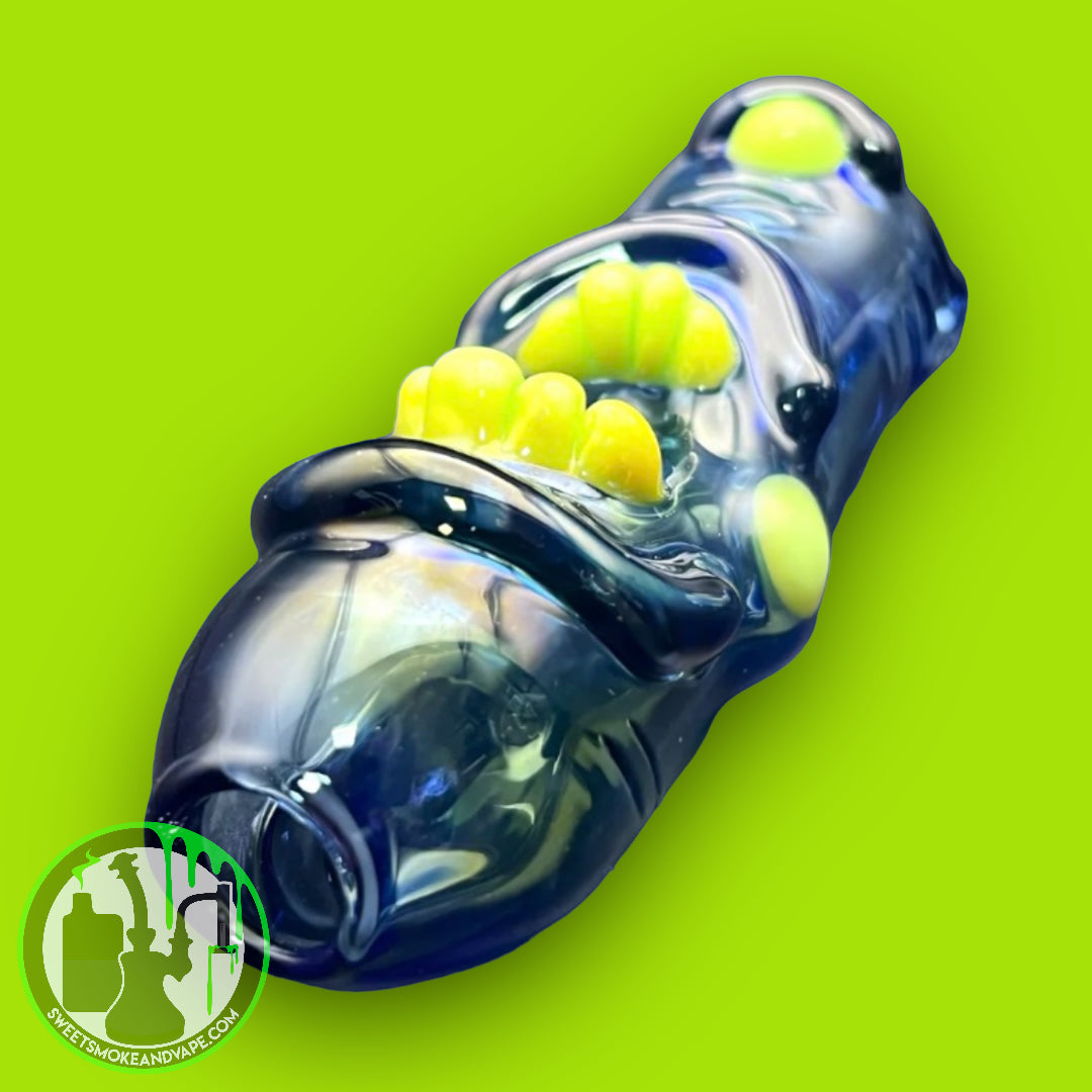 Lukaz Trzop - Sculpted Head Dry Hand Pipe