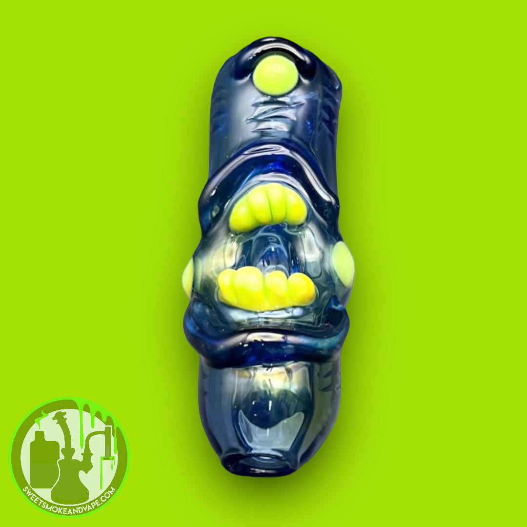 Lukaz Trzop - Sculpted Head Dry Hand Pipe