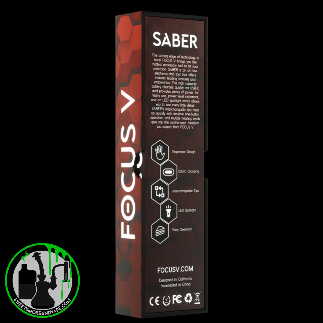 Focus V - Saber Bordeaux Electric Dab Tool